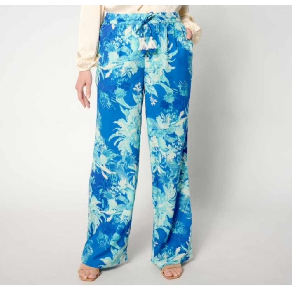 BEAUTIFUL by Lawrence Zarian Petite Tassel Pull-on Pant. Brand new, never worn.